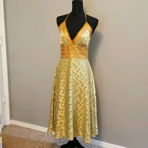 Phoebe Couture Midi Halter Dress